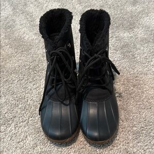 Jack Roger Women's Black Winter Duck Boots